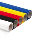 Hotmark Startpaket - svart, vit, röd, Blå & Gul 50cm x 5m